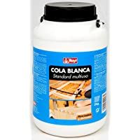Los mejores  - Rayt 429-23 Cola Blanca Standard múltiples usos: Madera- Papel- cartón- cerámica y Todo Tipo de Materiales porosos- 5kg